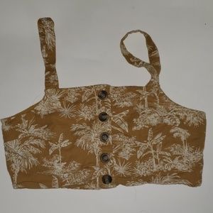 Cropped tank top